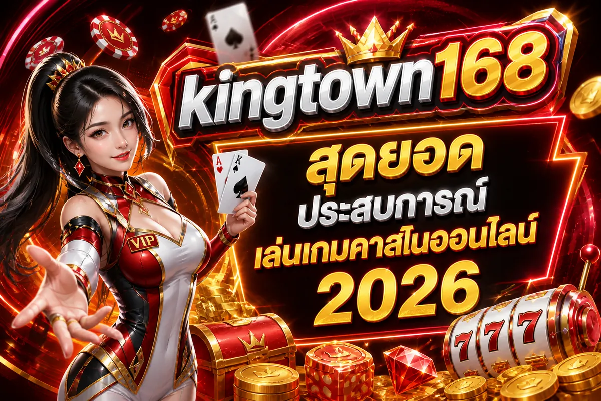 kingtown168: สุดยอดประสบการณ์เล่นเกมคาสิโนออนไลน์ 2026